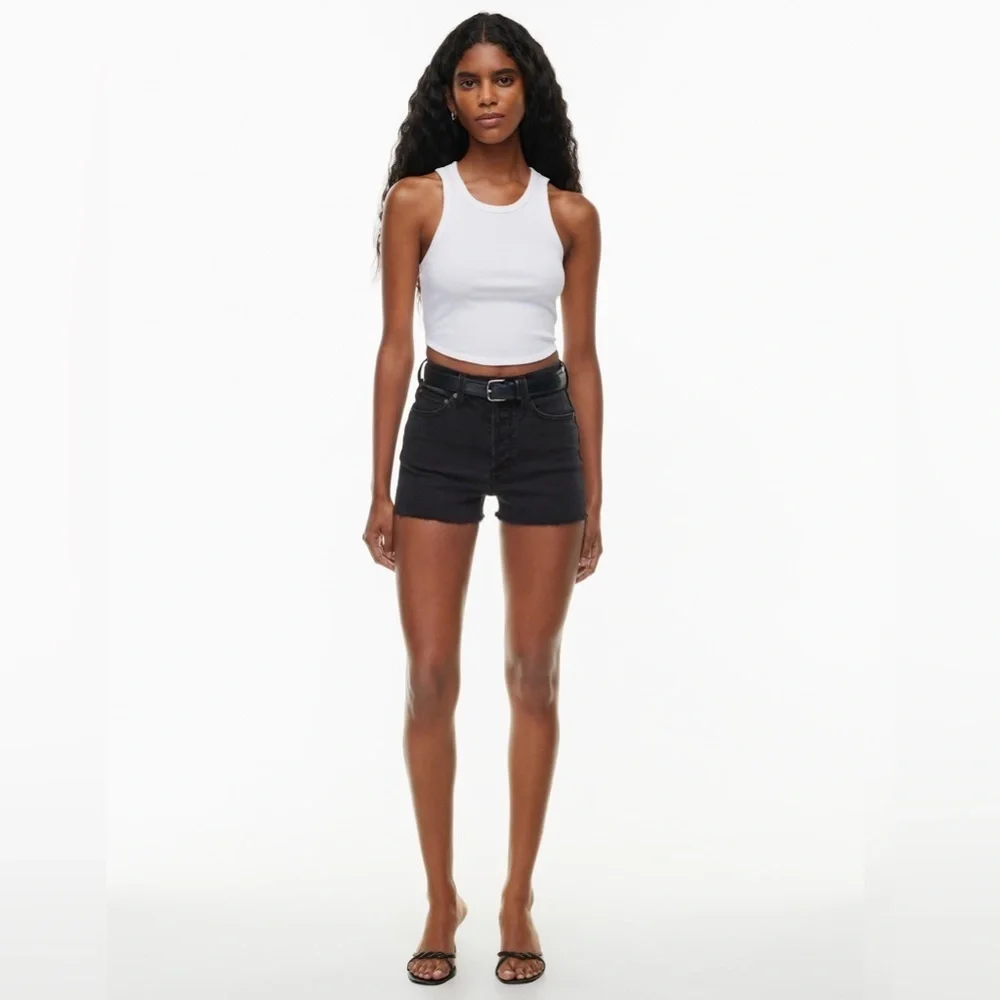 Aritzia The '50s Arlo Hi-Rise Denim Short Size 27